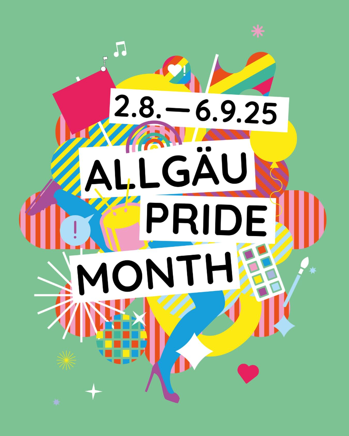 2.8. - 6.9.25 Allgäu Pride Month